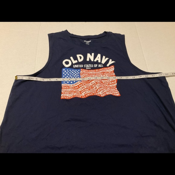 Old Navy Red and Blue 2XL Tank Tops - Picture 10 of 12